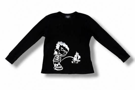 "PISS-OFF" WAFFLE- KNIT TEE